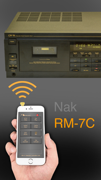 RM-7C the Remote App for Nakamichi CR-7 Cassette Deck